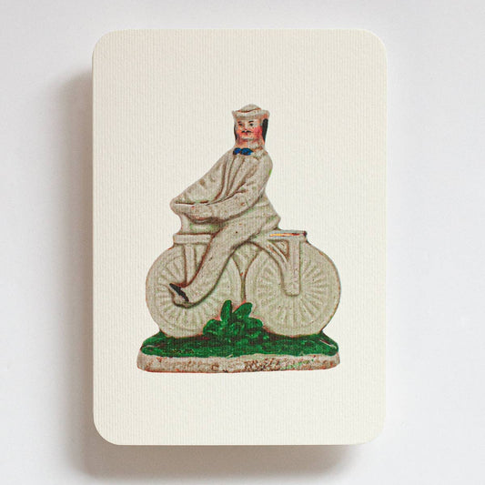 The Bicyclist Greeting Card