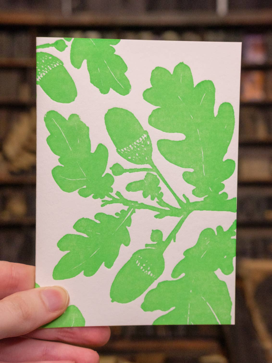 Oak Leaves - Greeting Card