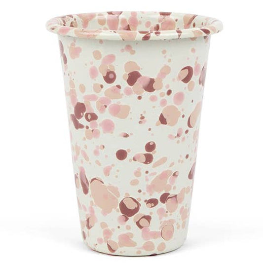 Catalina Enamelware 14 oz Tumbler: Desert Rose