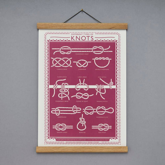 Knots Screen Print
