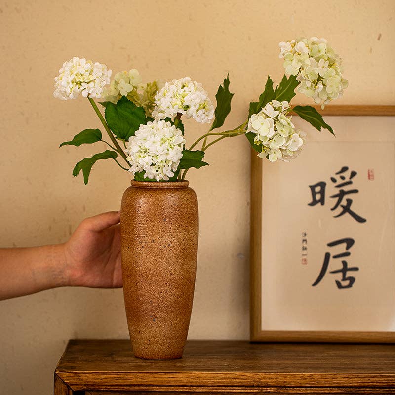 Handmade Stoneware Brown Vase I