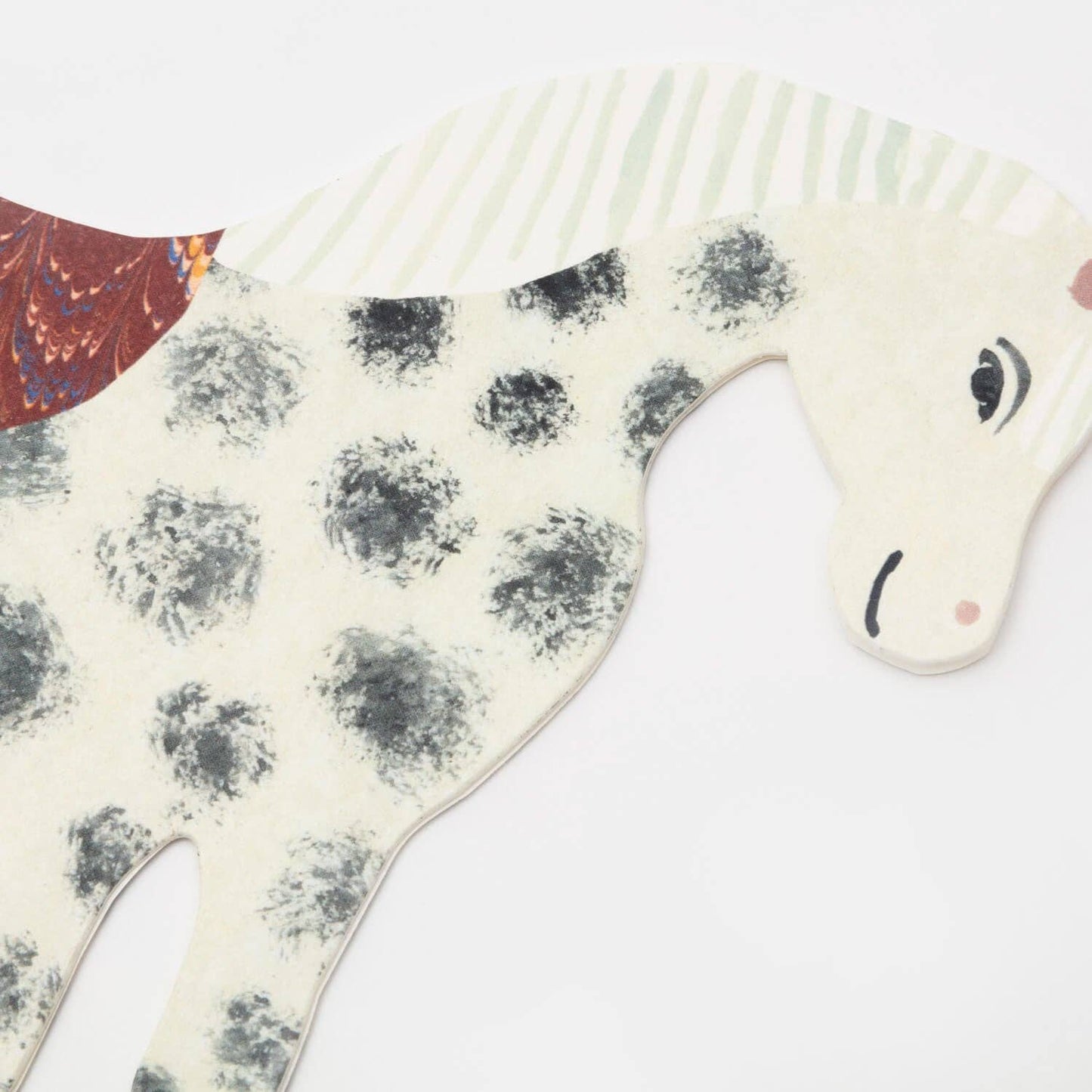 Tirzah's Horse Greeting Card