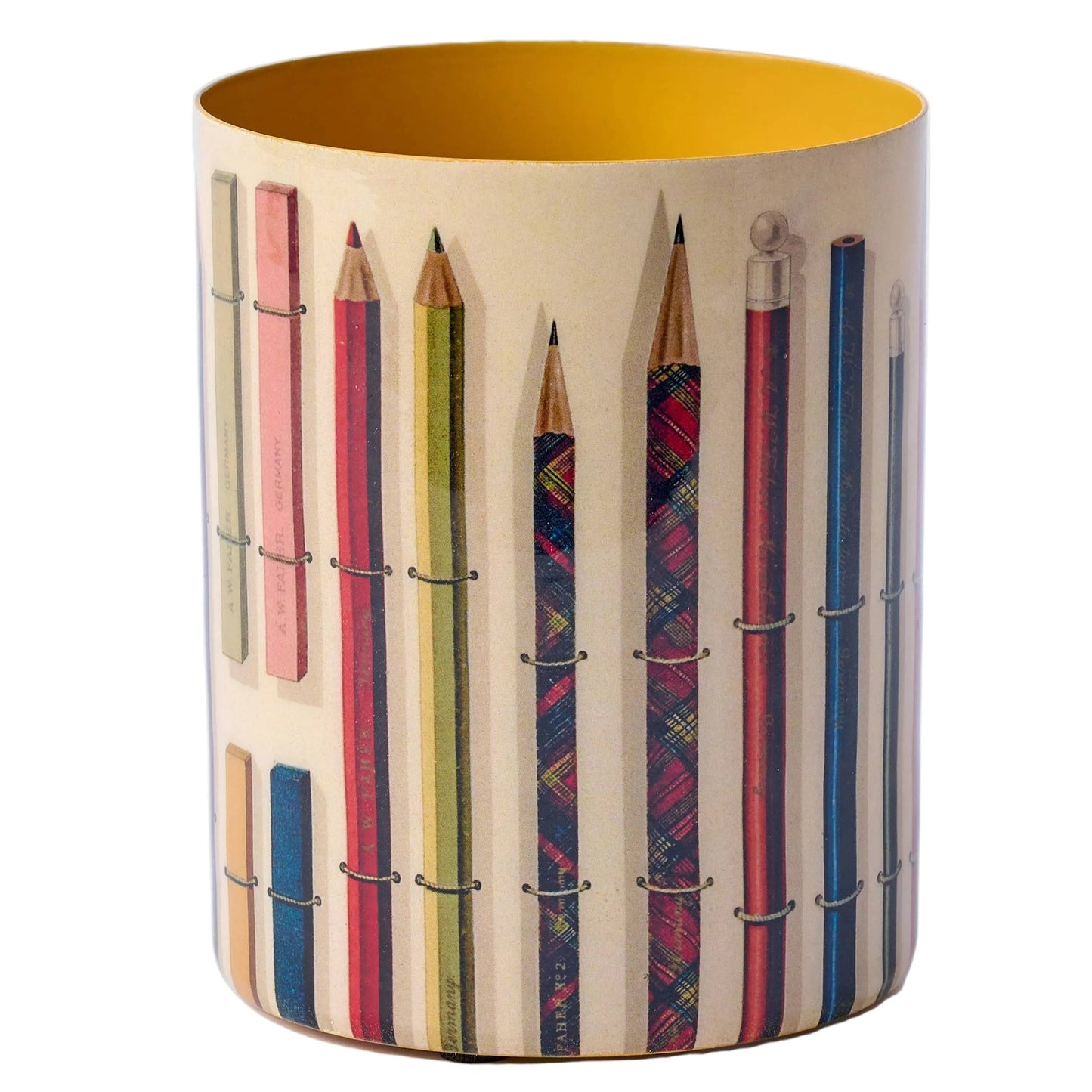 Enamel Everything Pot - Vintage Pencils & Chalks