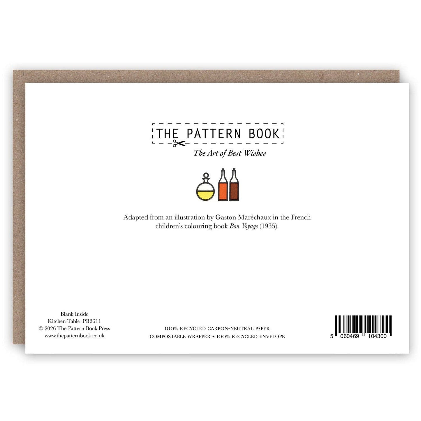 Kitchen Table Greeting Card