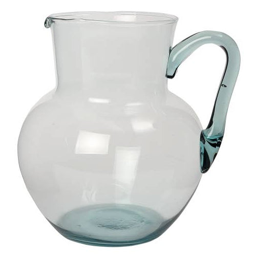Recycled Glass Jug 2.4L - Clear