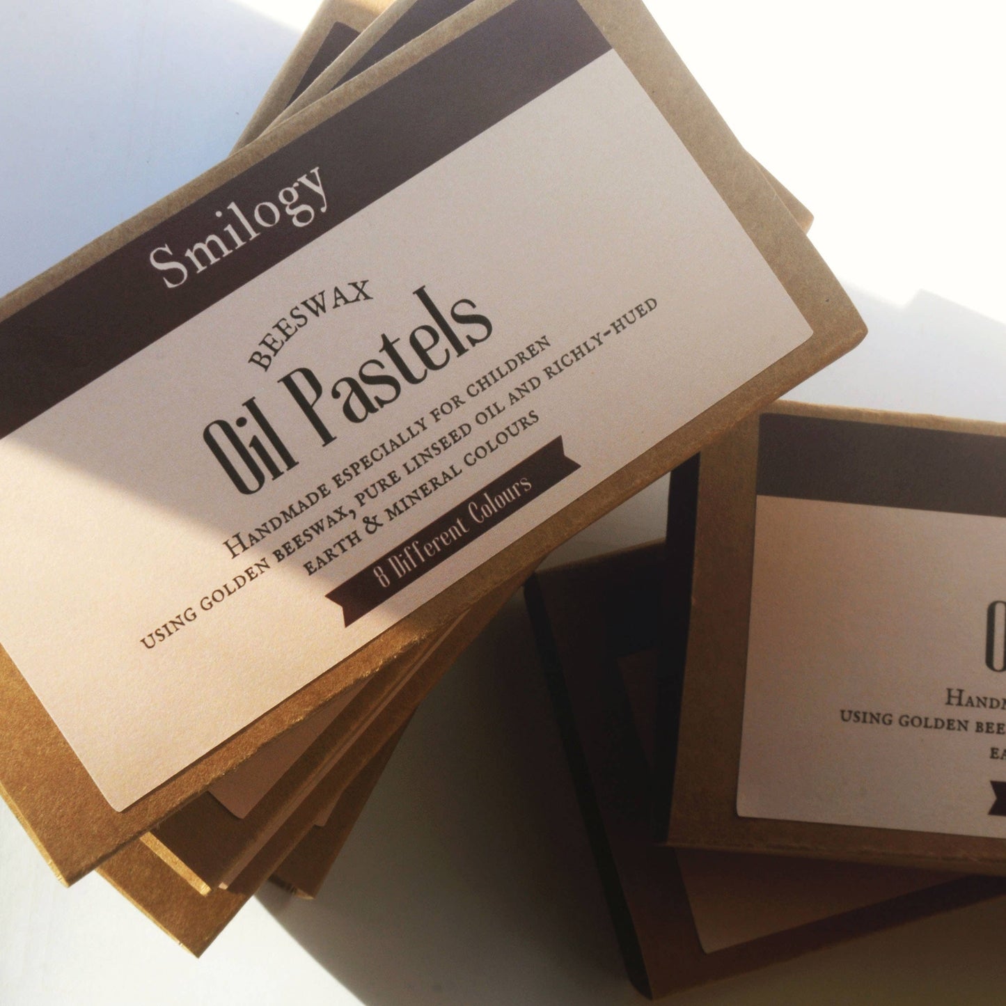 All Natural Handmade Beeswax Oil Pastels - Set of 8