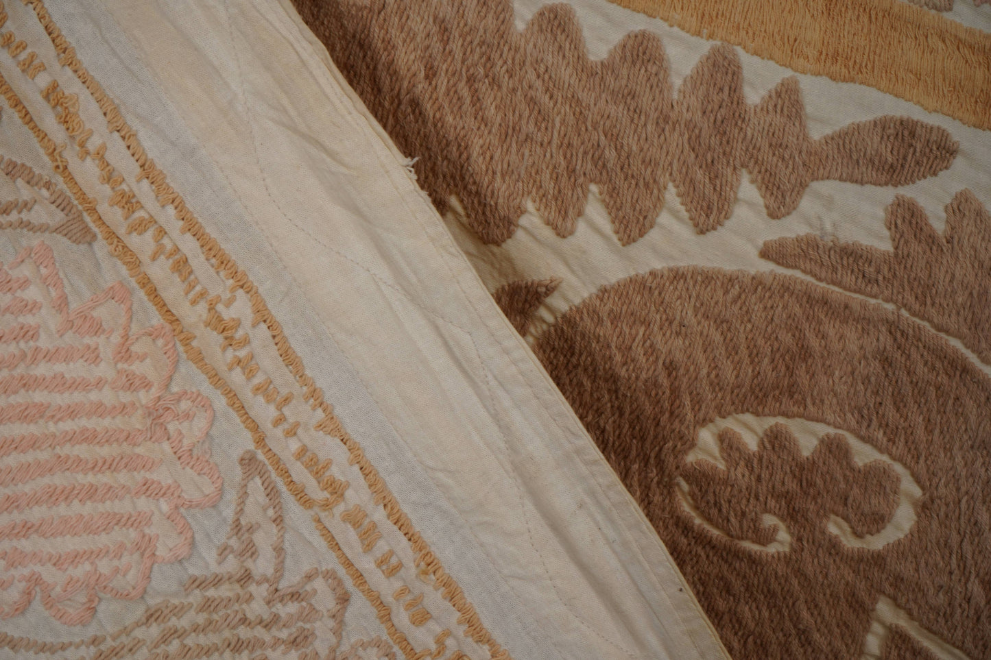 Handmade Vintage Suzani Throw