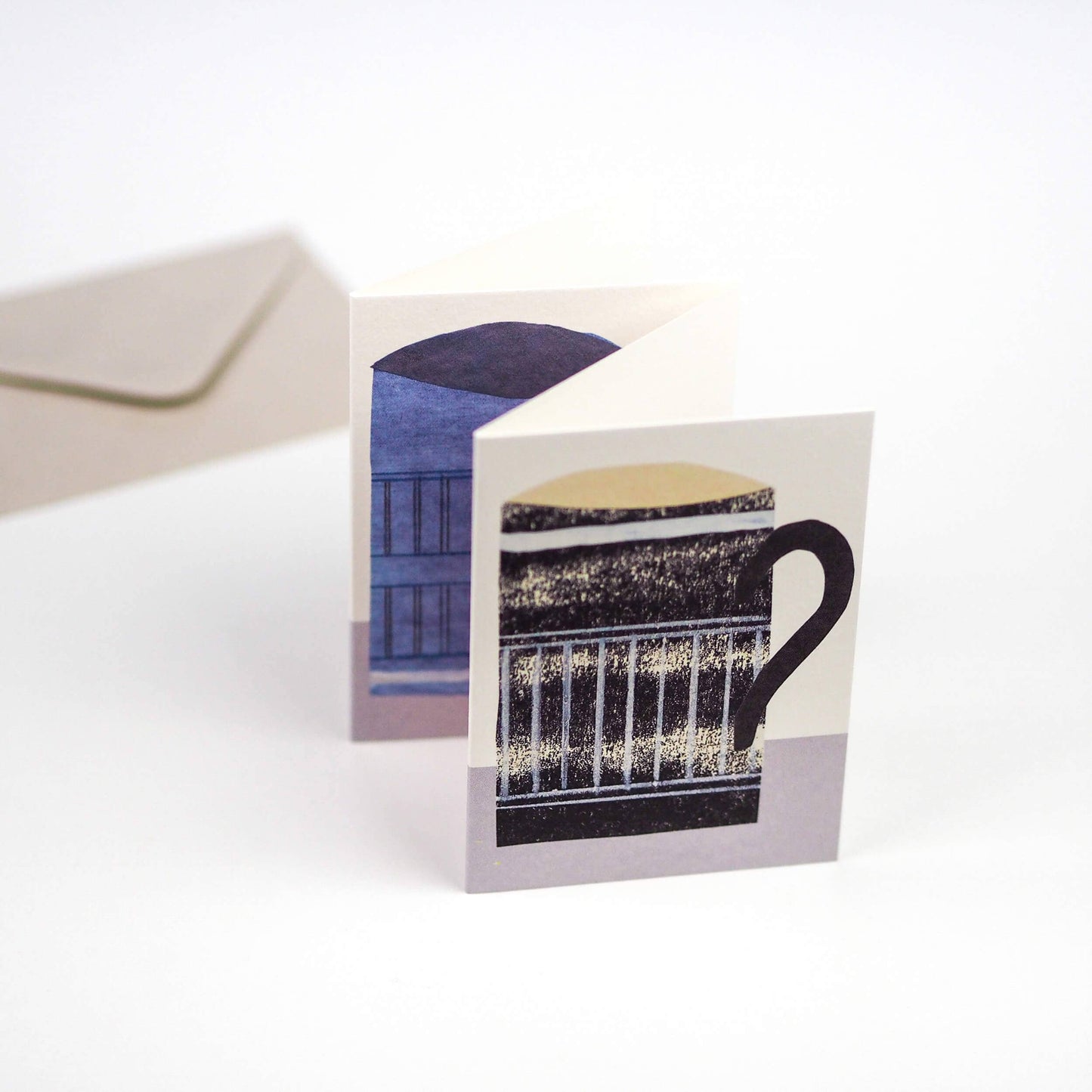Mugs Concertina Greeting Card