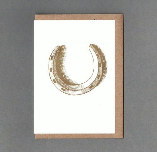 Horseshoe -  Greeting Card