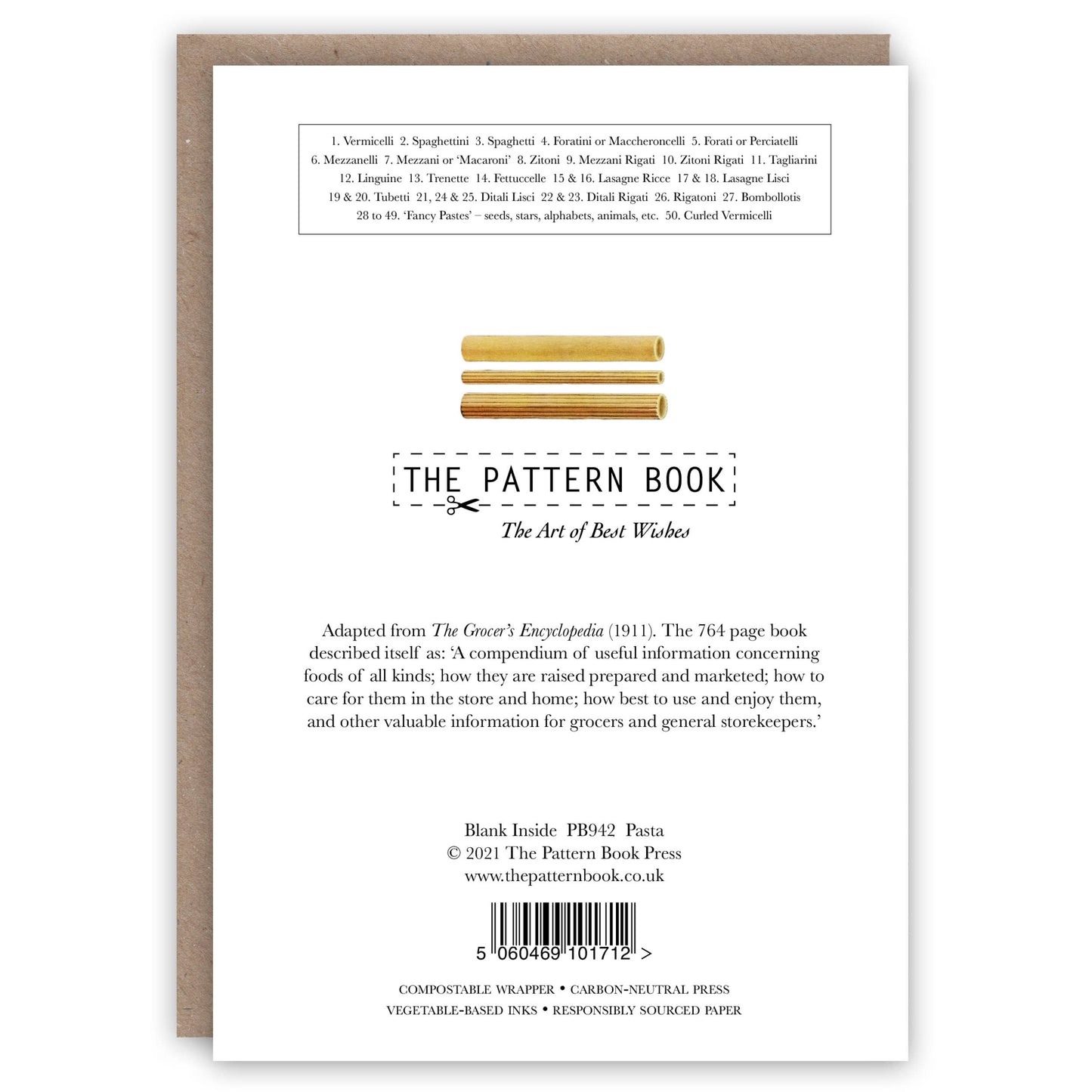 Pasta - Greeting Card