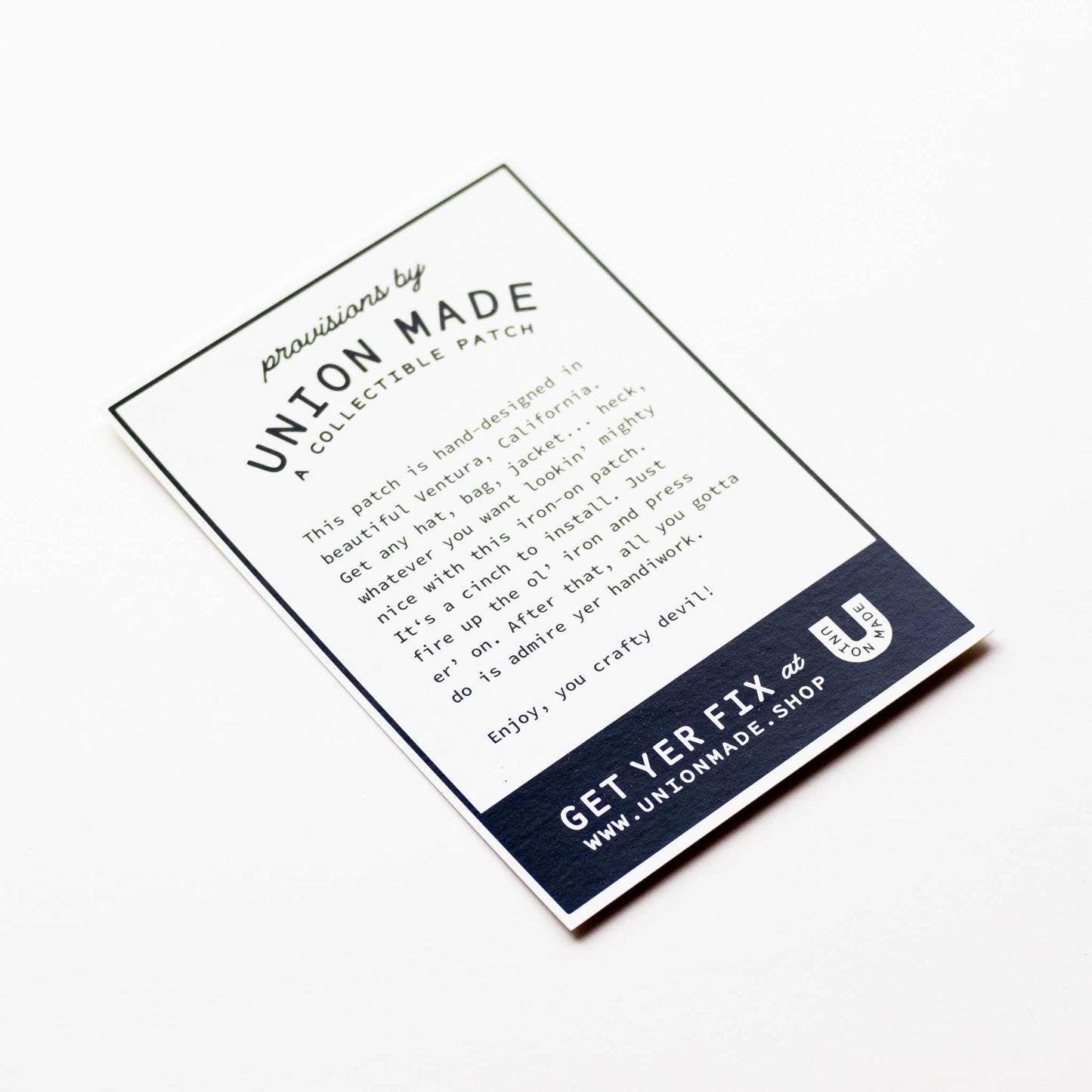 Embroidered 'Protect Our Rare and Endangered Species' Iron-on Patch