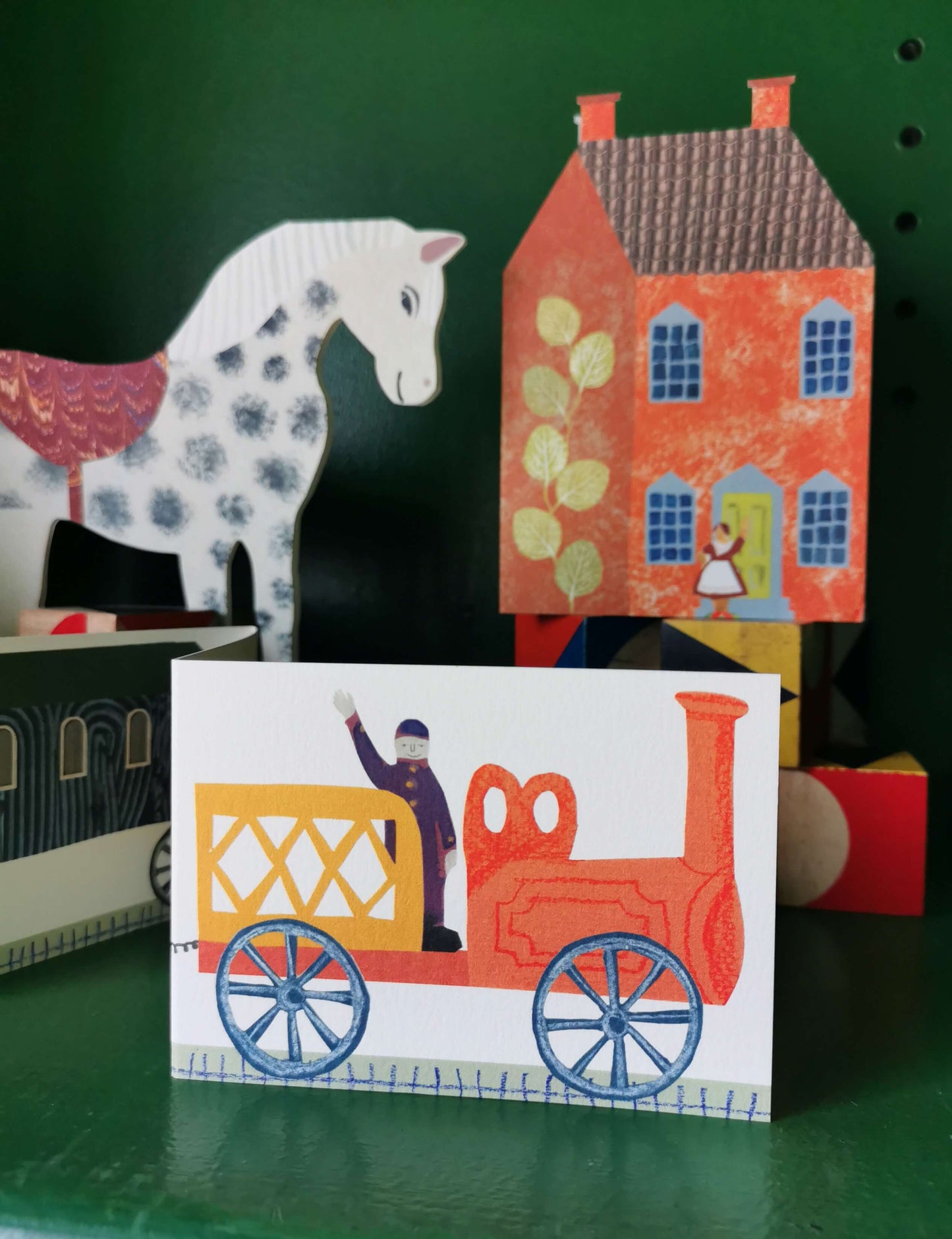 Tirzah's Horse Greeting Card