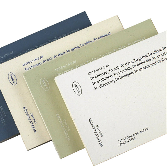 'Lists To Live By' Daily,Weekly Light Planner