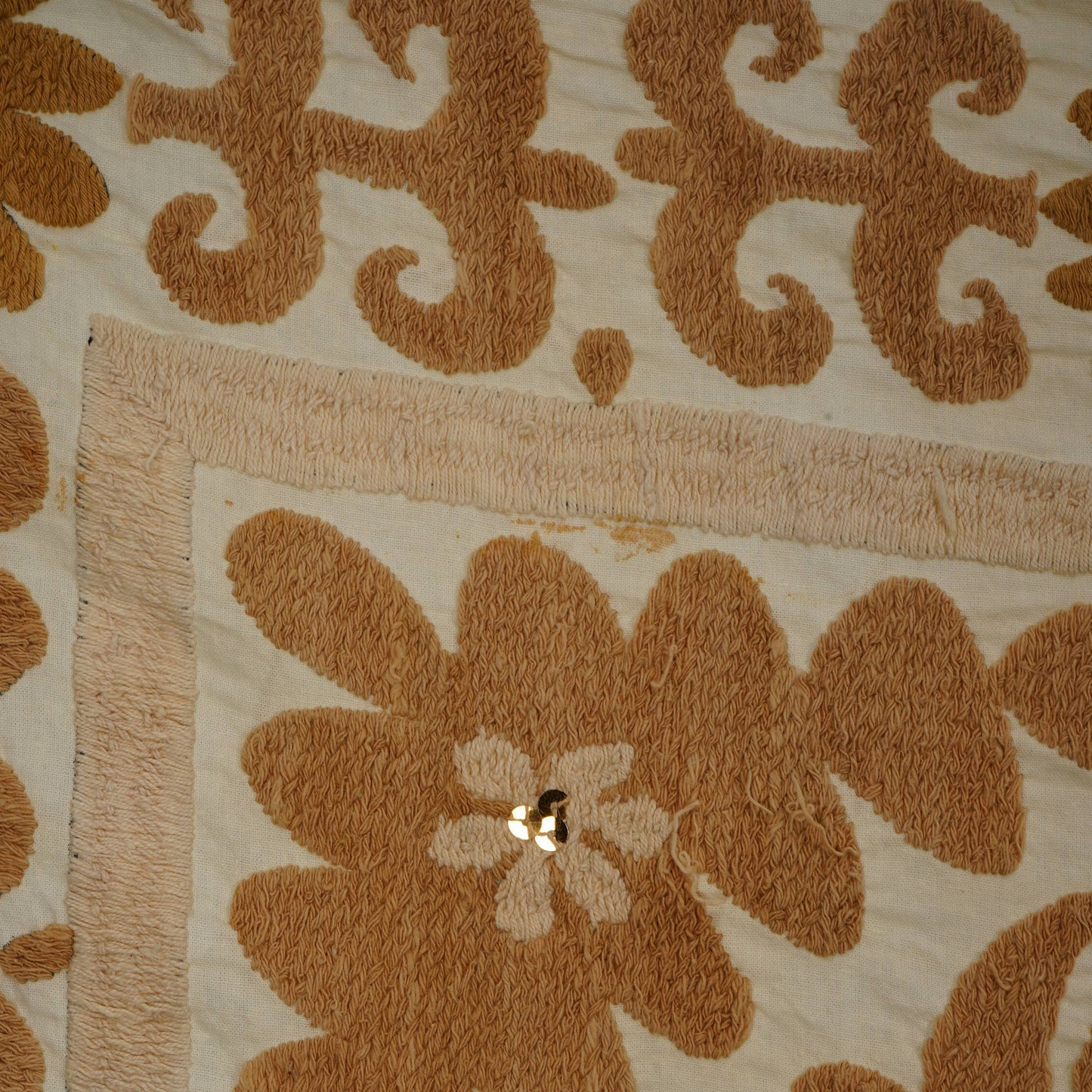 Handmade Vintage Suzani Throw