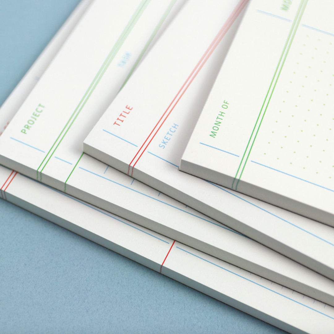 Paperian Flat A5 'Monthly' Notepad