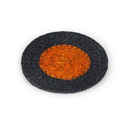 Seagrass Coaster - Midnight Blue / Rust: 4