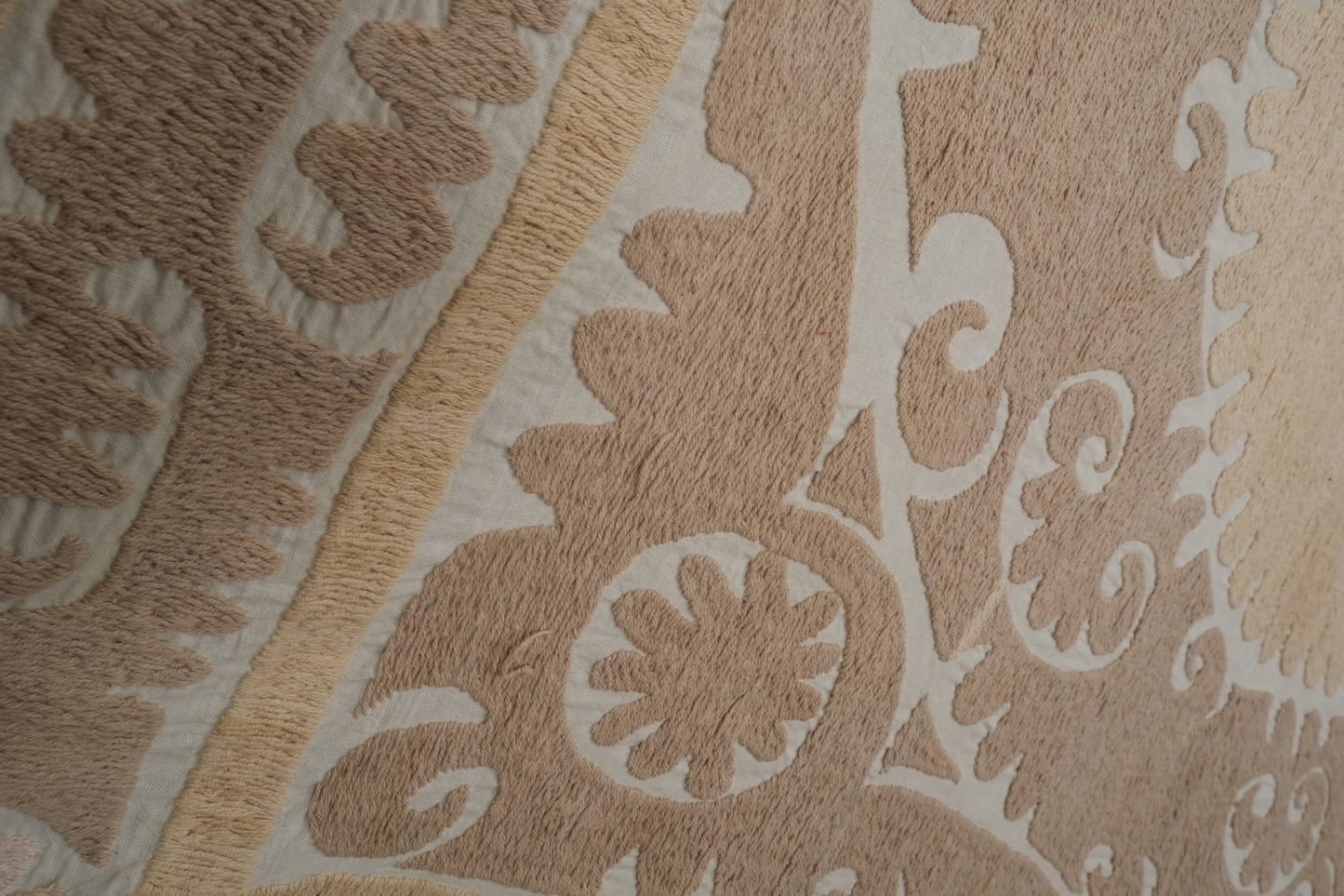 Handmade Vintage Suzani Throw