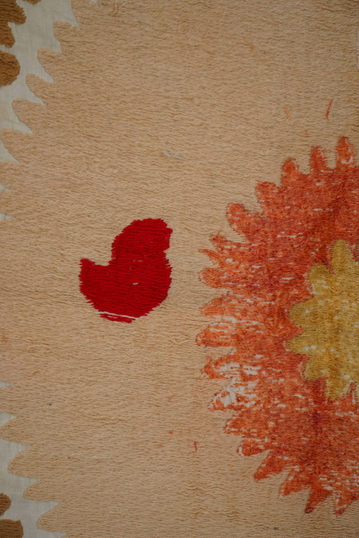 Handmade Vintage Suzani Throw