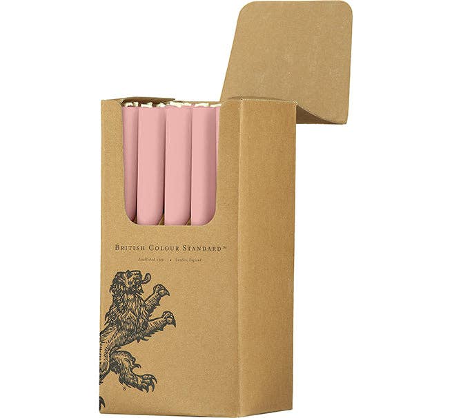 Old Rose Dinner Candles - Pack of 25