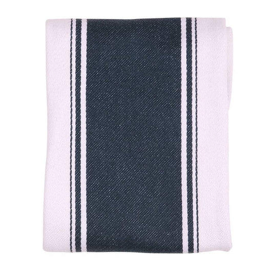 Striped Cotton Tea Towel - Blue