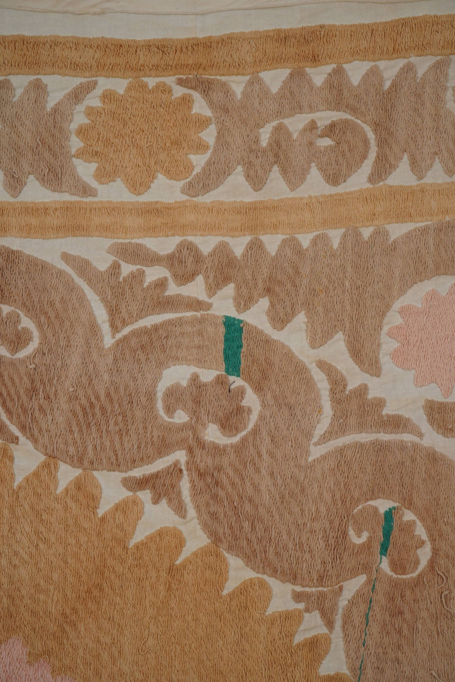 Handmade Vintage Suzani Throw