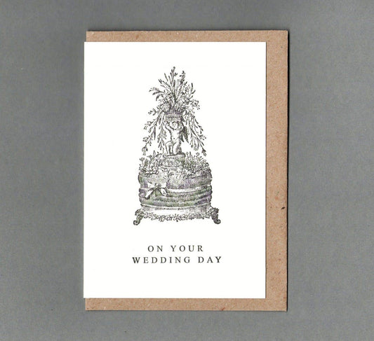 Wedding Cake - Greeting Card