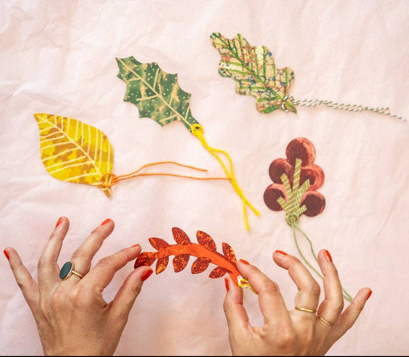 Autumn Leaf Gift Tags