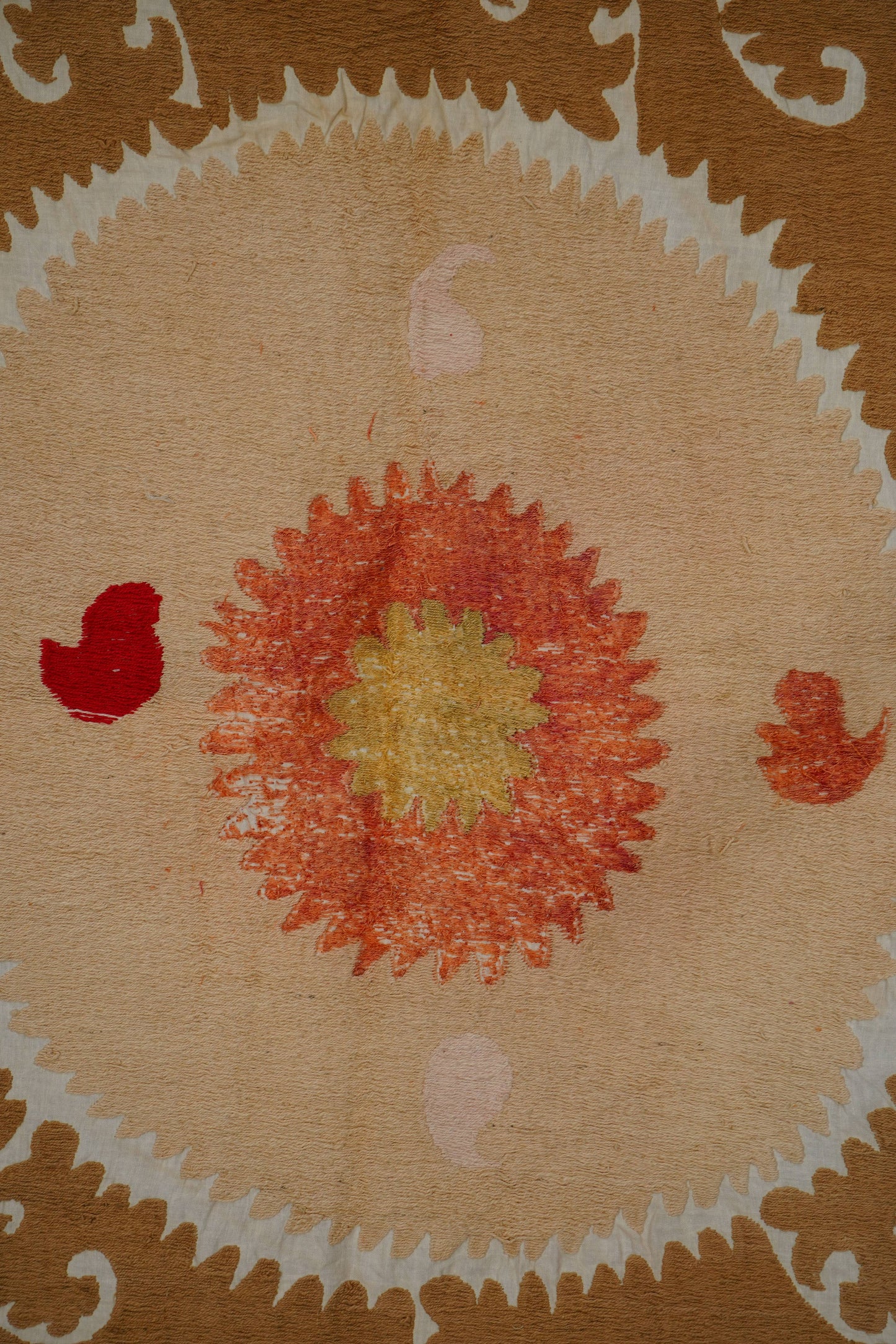 Handmade Vintage Suzani Throw