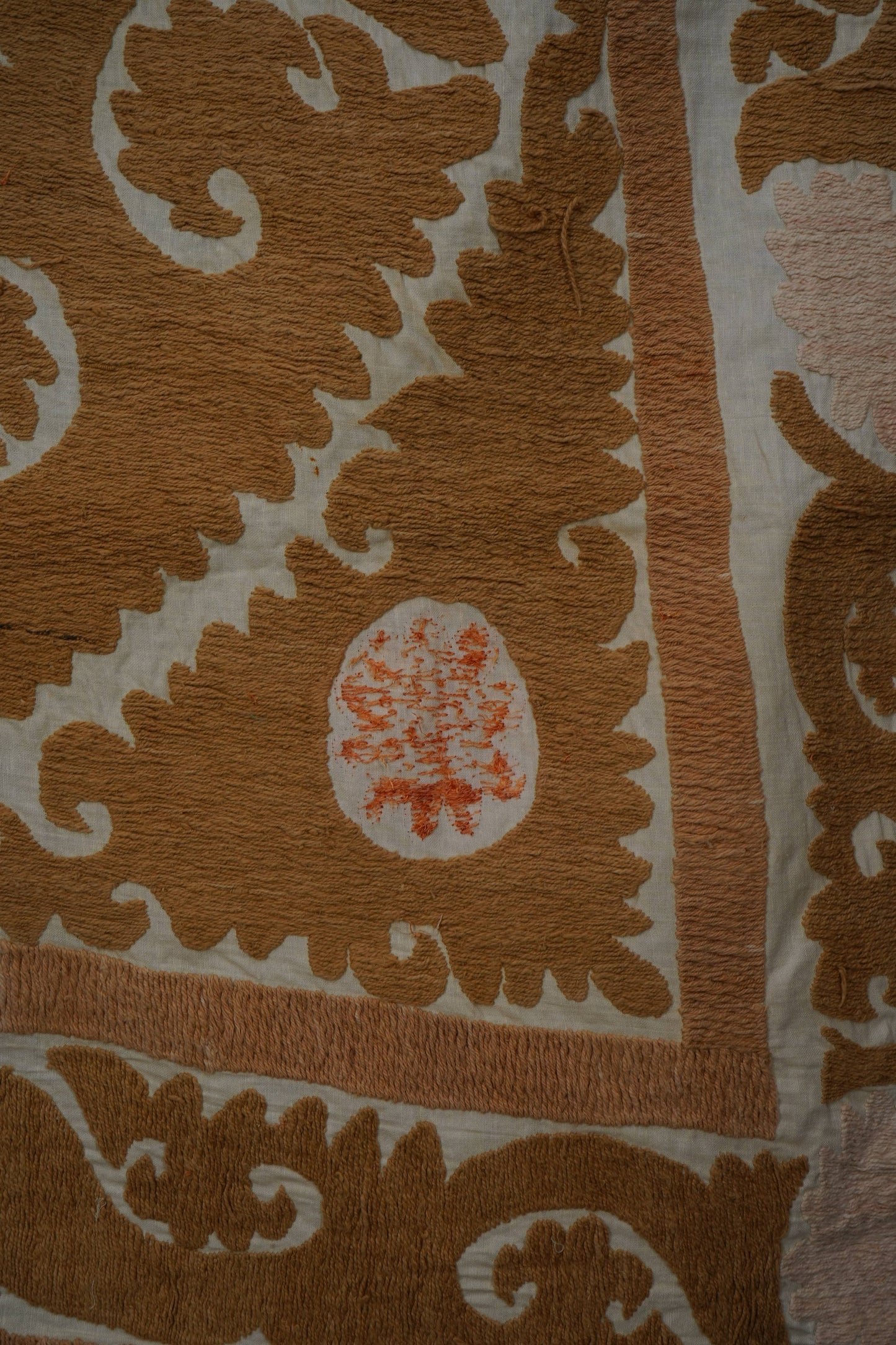 Handmade Vintage Suzani Throw