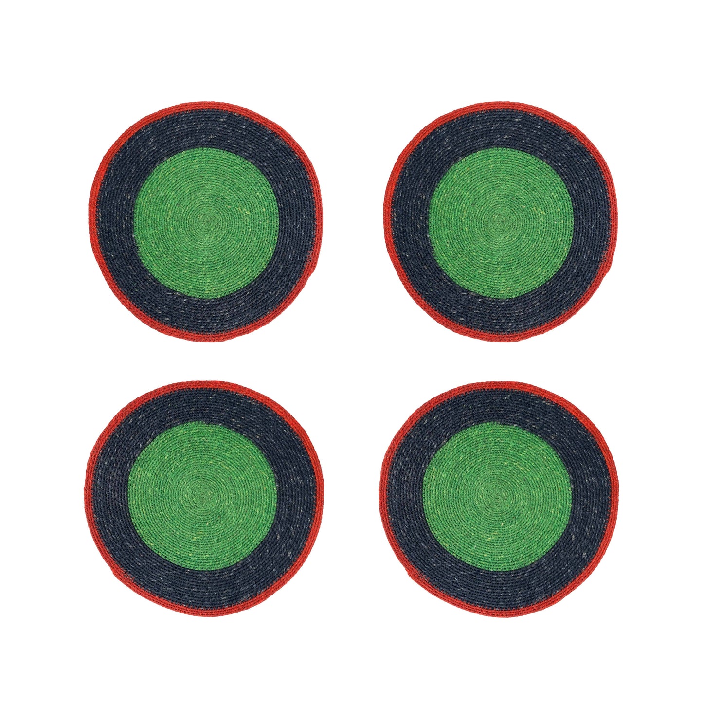 Seagrass Placemat - Midnight Blue / Beryl Green: 4