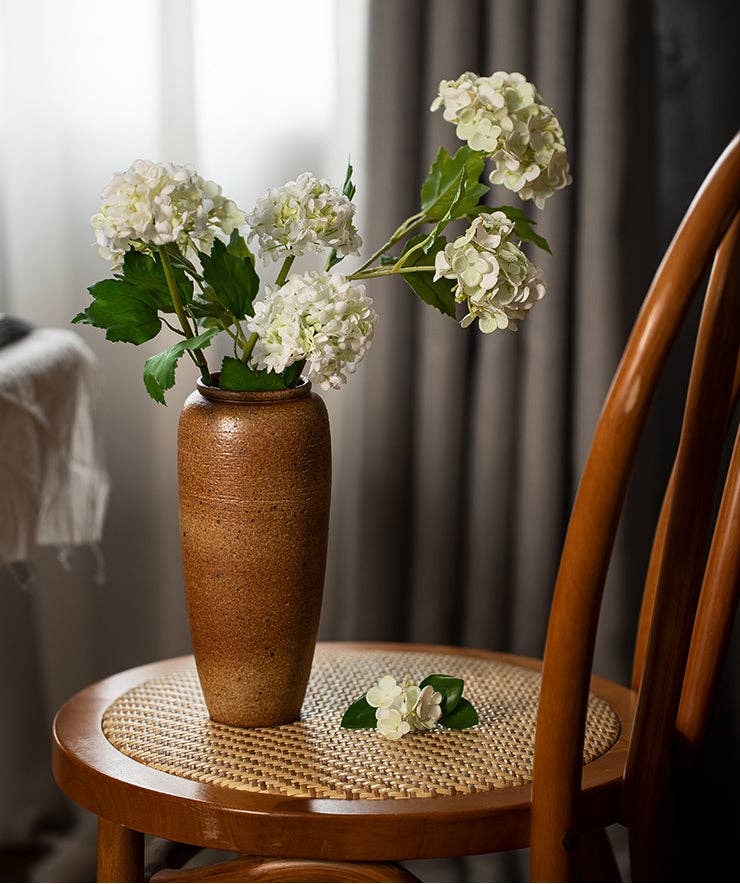 Handmade Stoneware Brown Vase I
