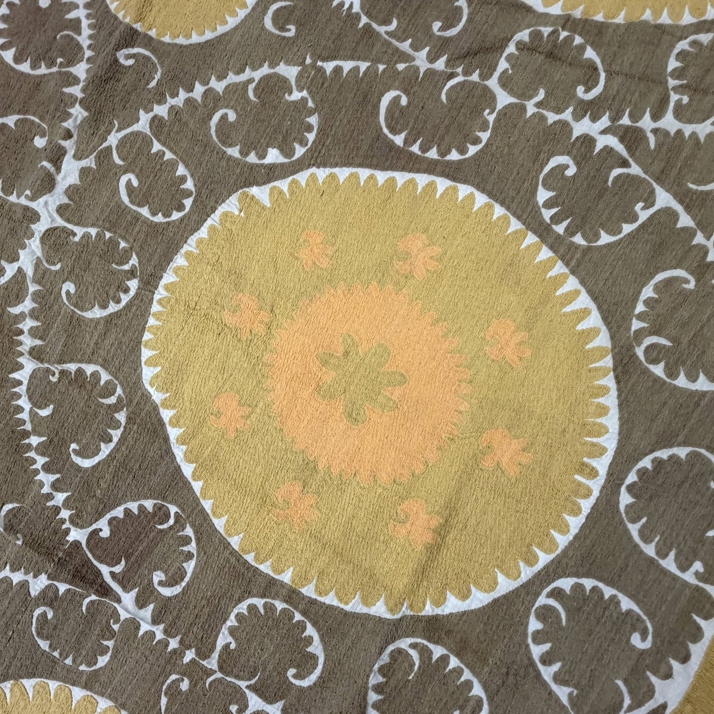 Handmade Vintage Suzani Throw