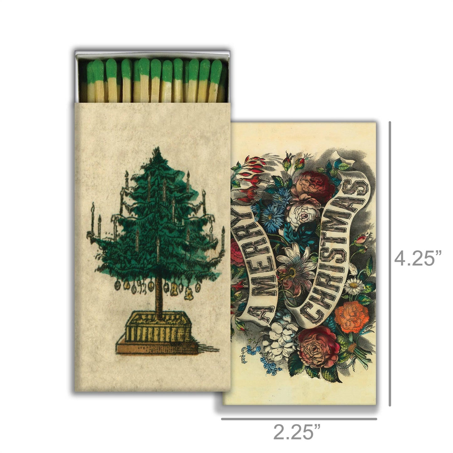 Match Box - Holiday Tree & A Merry Christmas