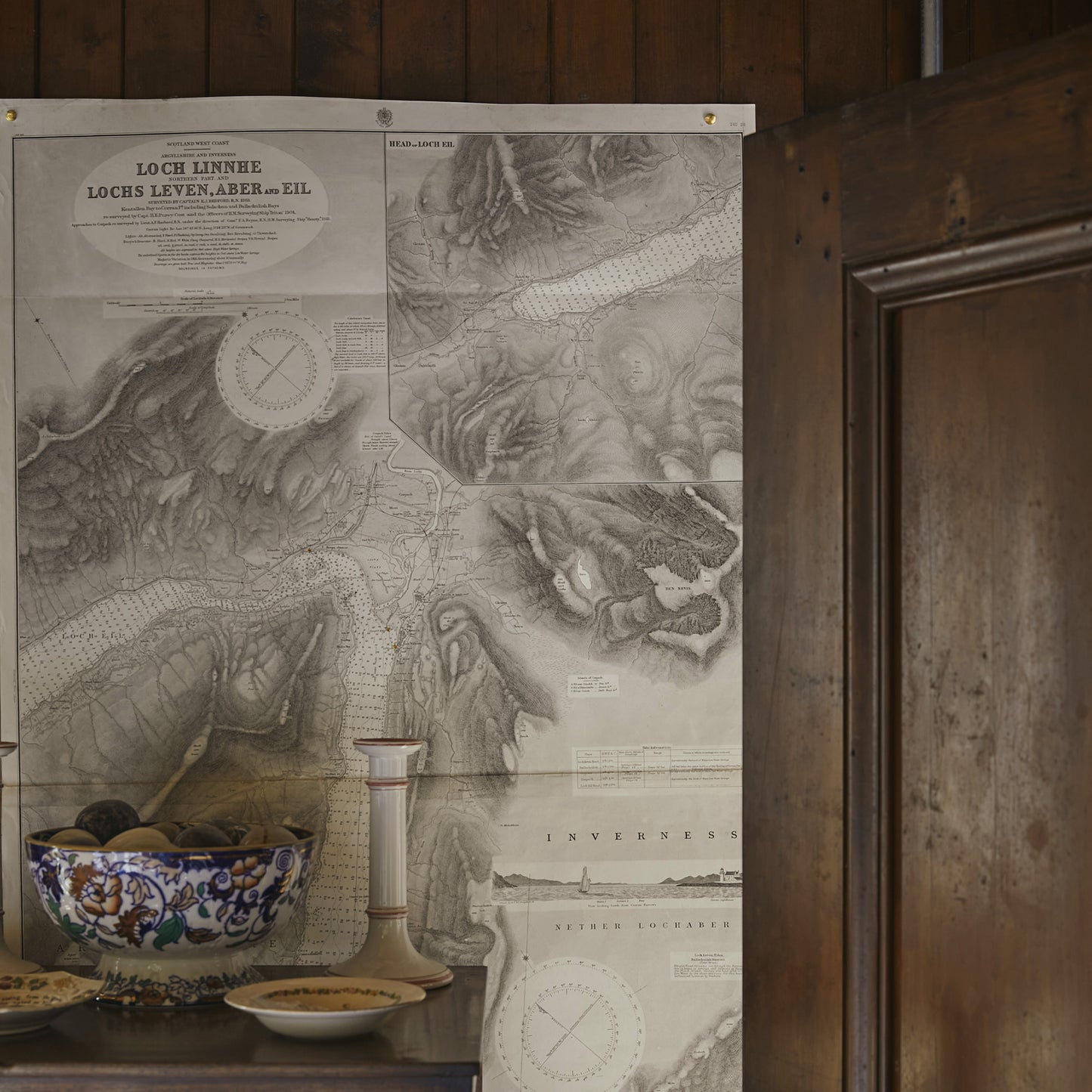 Vintage Admiralty Chart - Spain