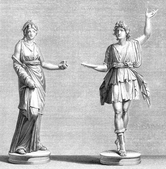 Classical Statue Giclée Print