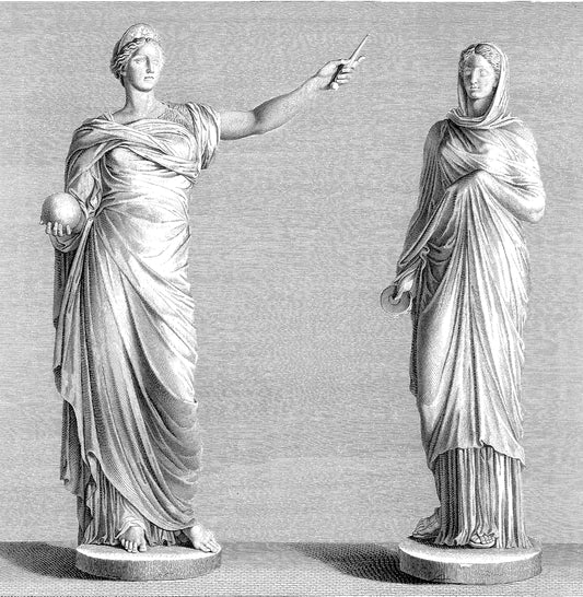 Classical Statue Giclée Print