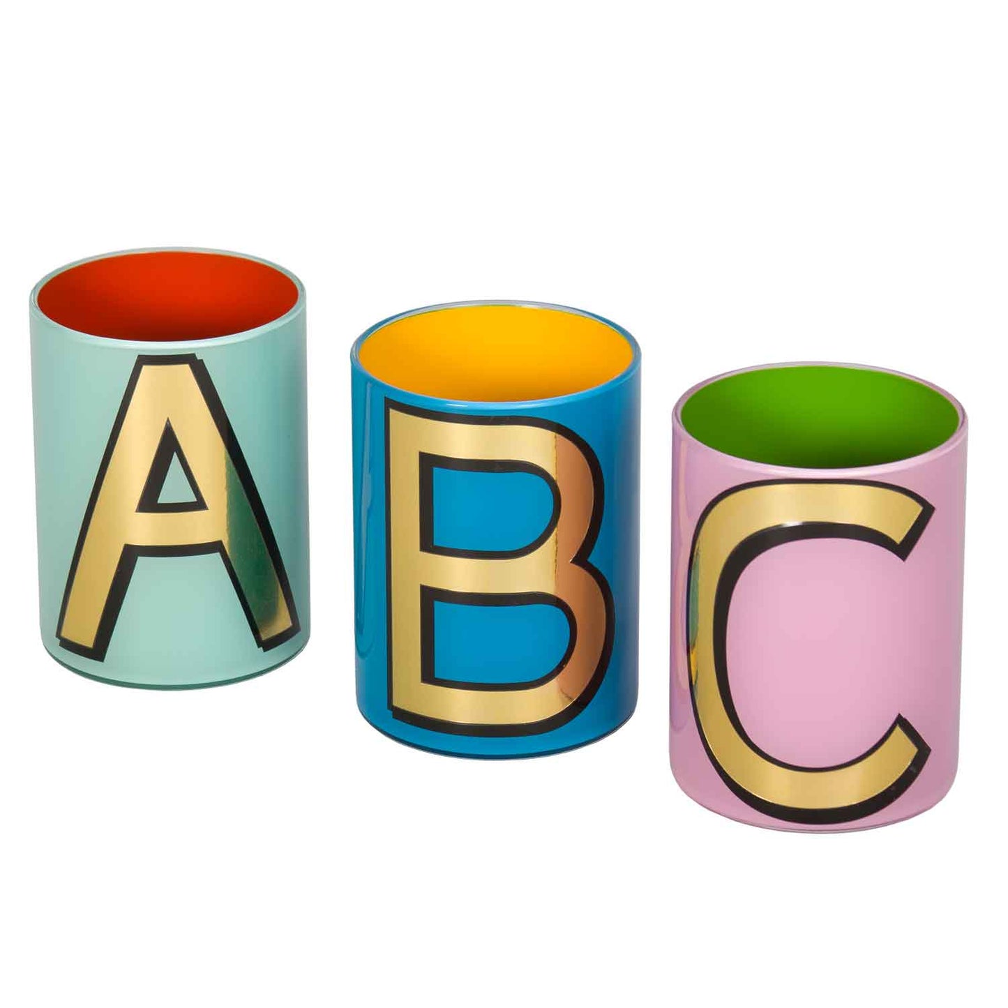 Alphabet Brush Pot - A