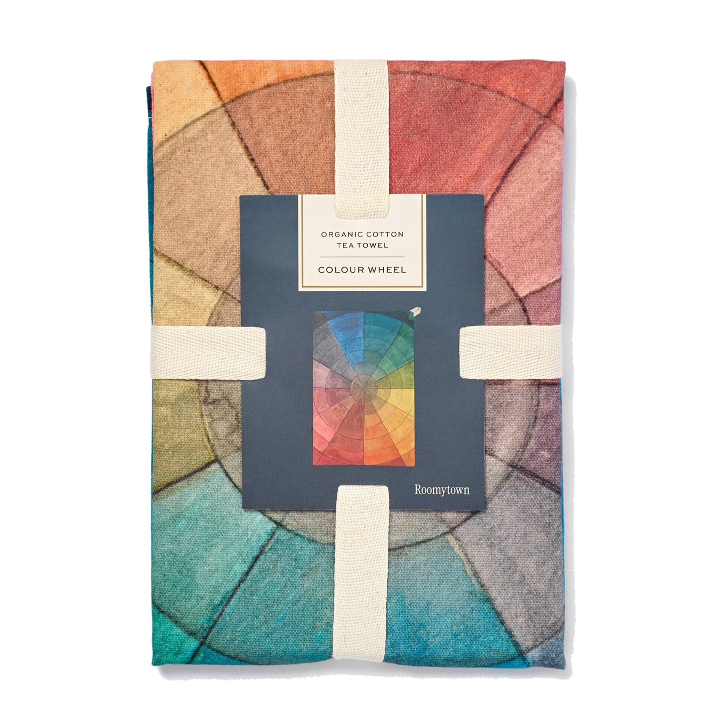 Colour Theory Colour Wheel Tea Towel