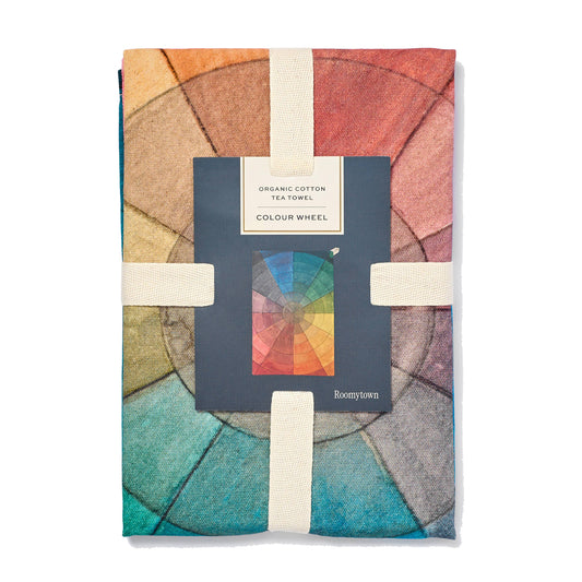 Colour Theory Colour Wheel Tea Towel