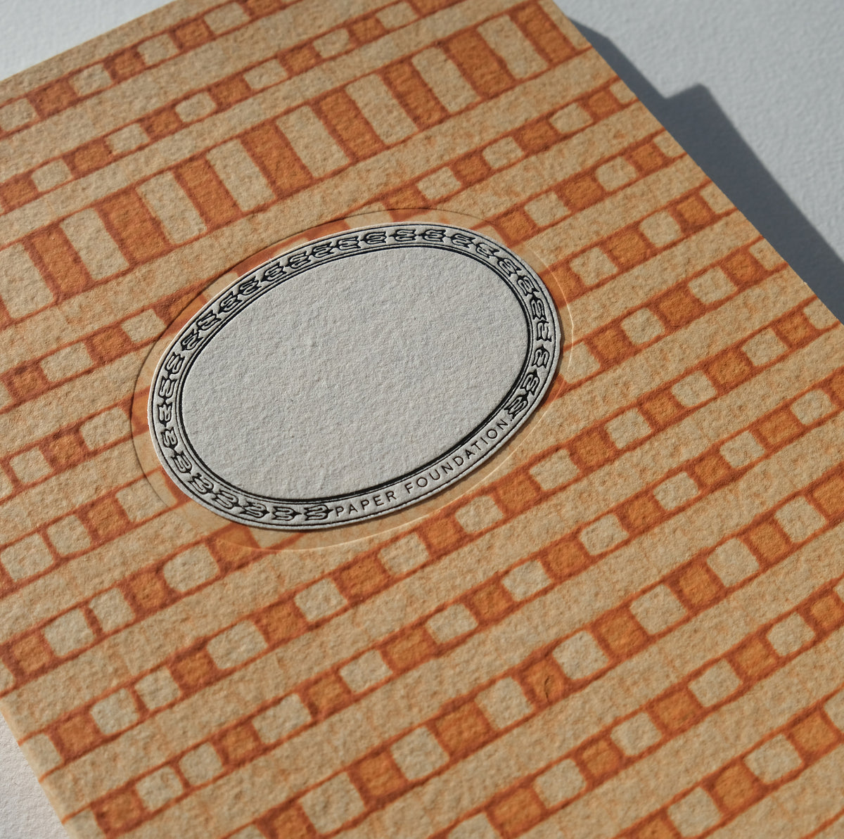 Hand Decorated Notebook - Marmalade Basket - Large