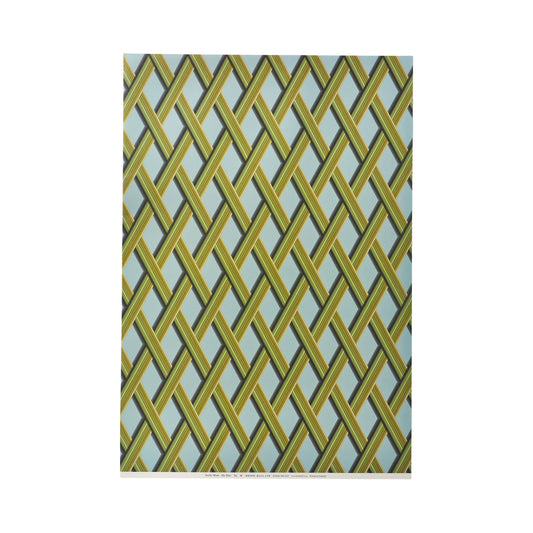 Trellis Work - 5 Sheets Of Sky Blue Paper