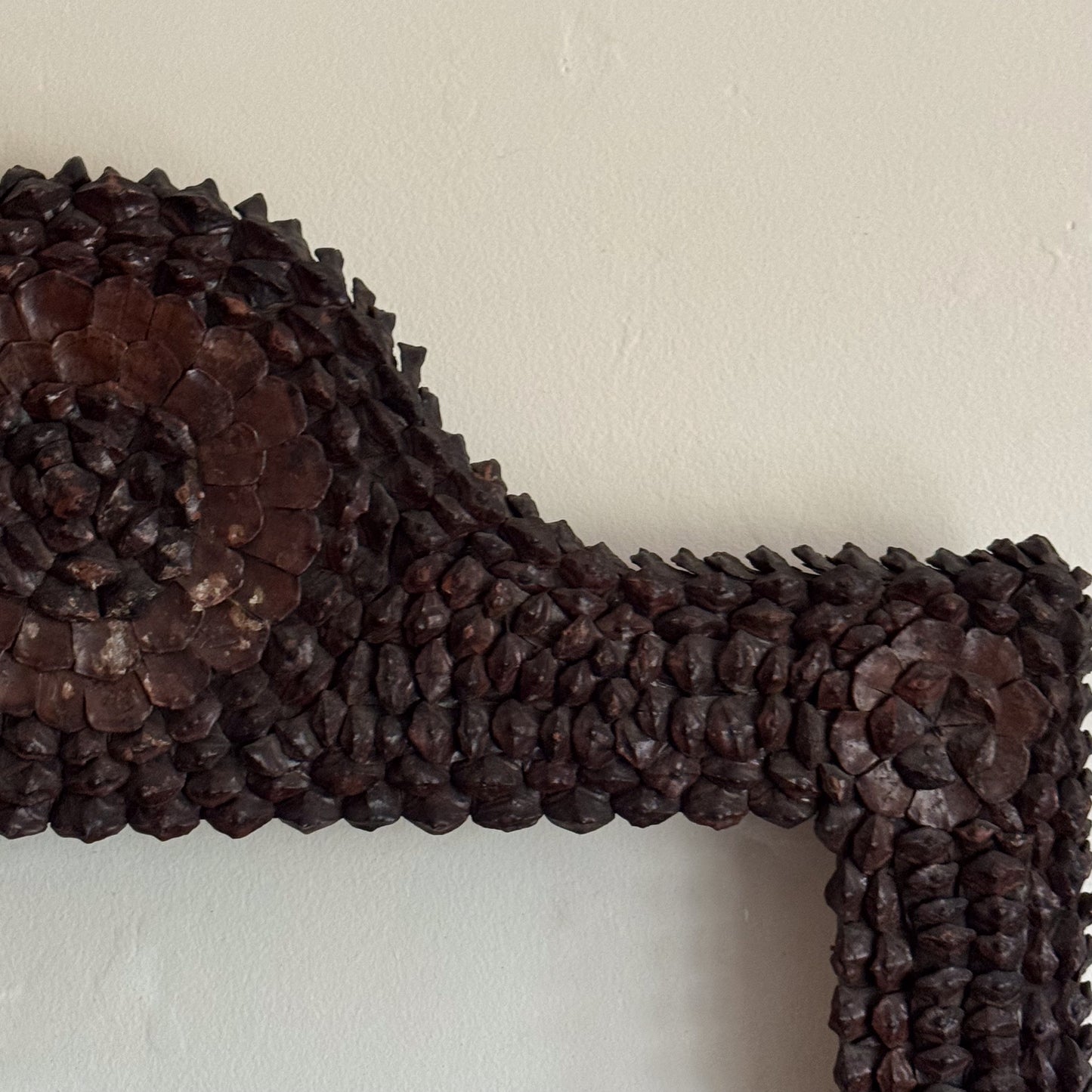 A Pair of Early 20th Century French Pine Cone Frames