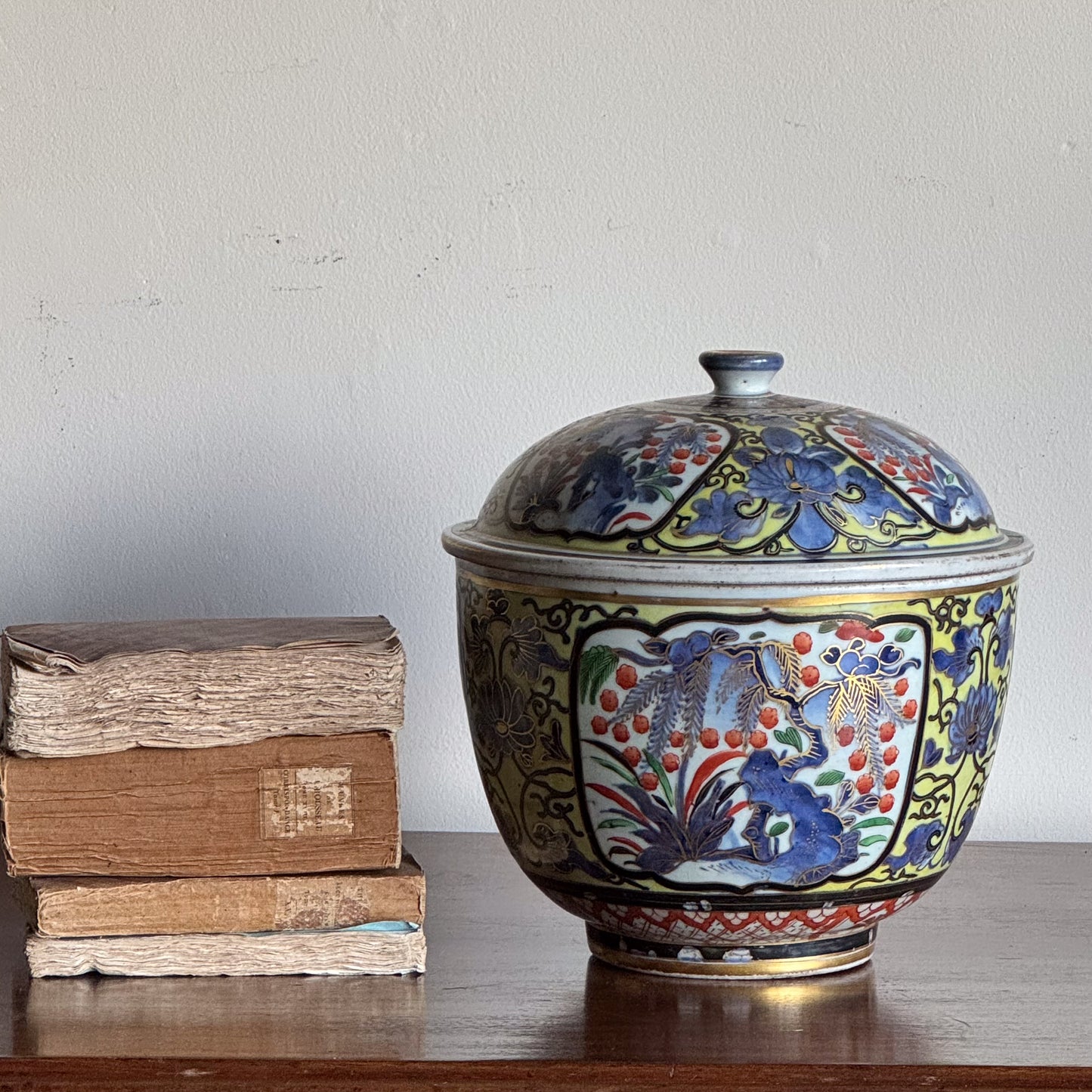 An 18th Century Chinese Clobbered Pot