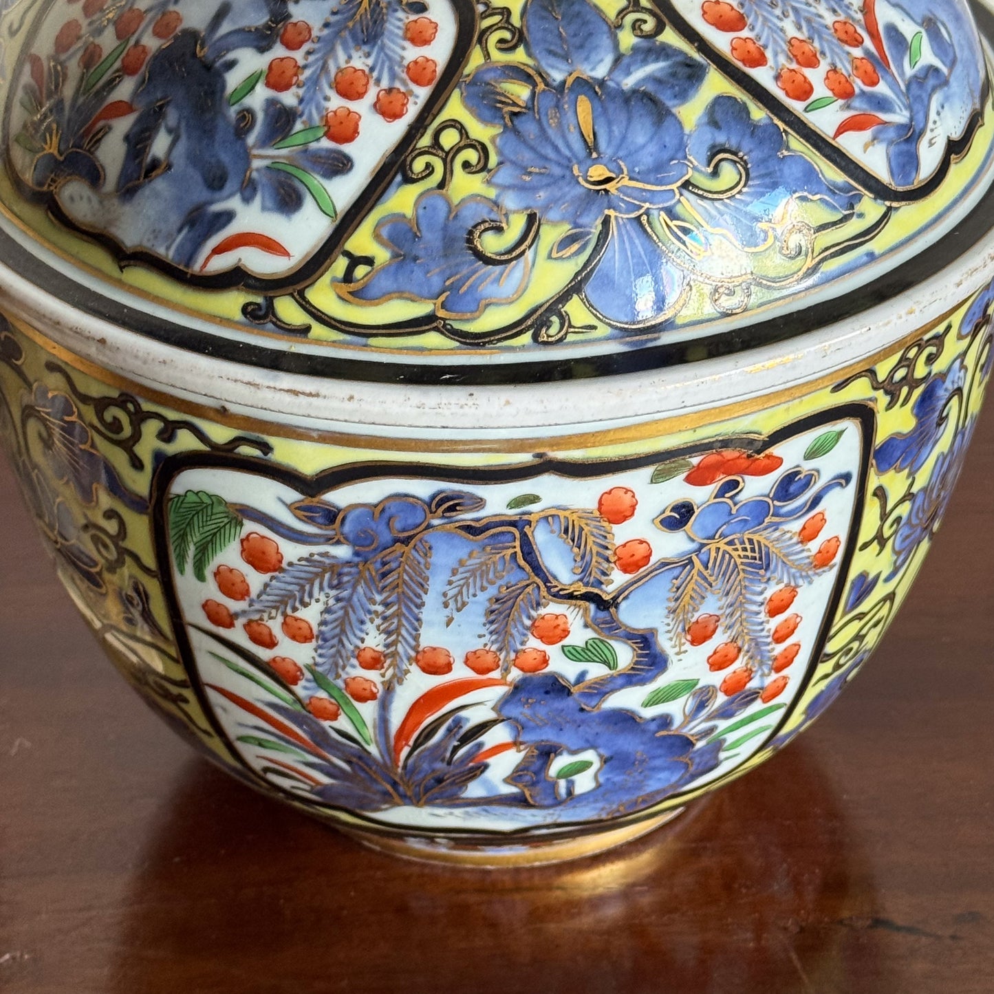 An 18th Century Chinese Clobbered Pot