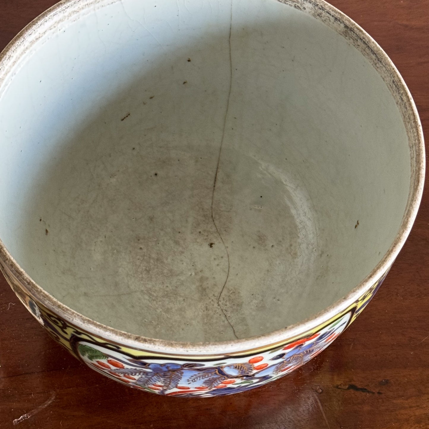 An 18th Century Chinese Clobbered Pot