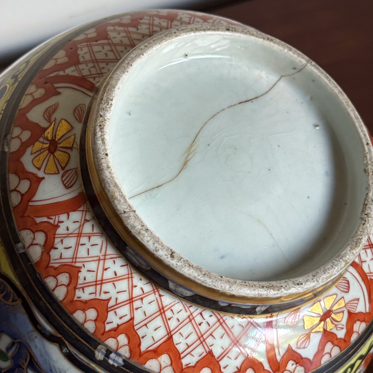 An 18th Century Chinese Clobbered Pot