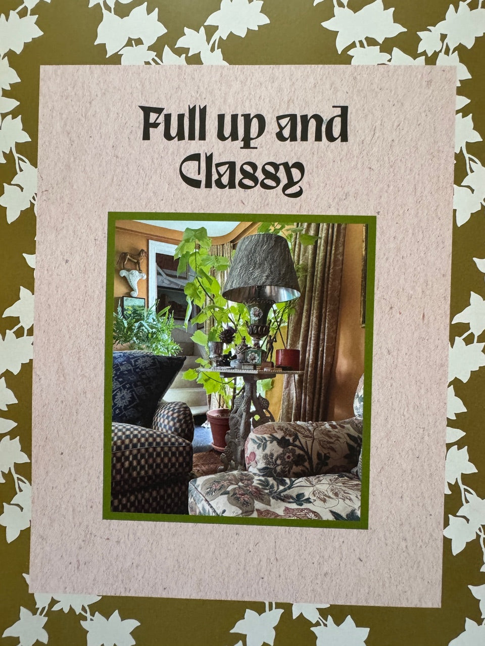 The Bible of British Taste: Stories of Home, People and Place.