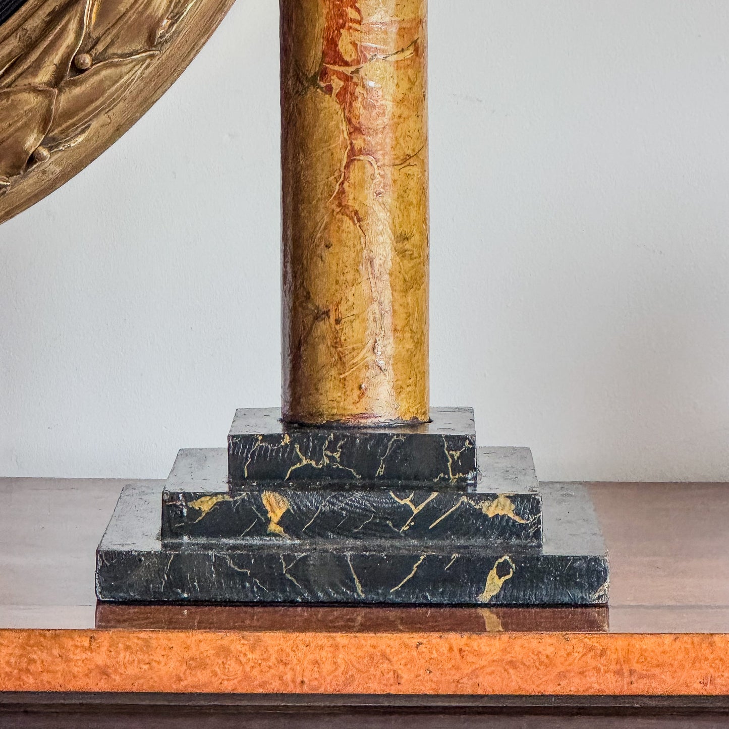 A Late 19th Century Faux Marble Column