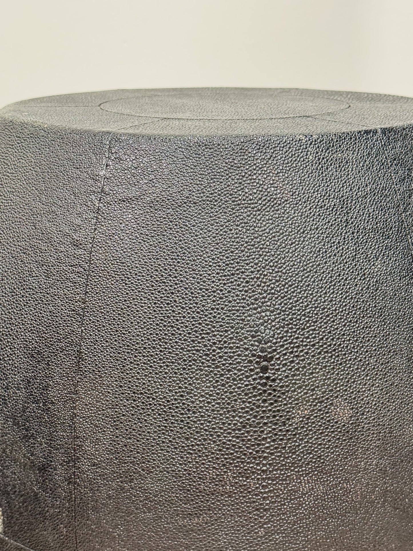 Mid Century Shagreen Stools