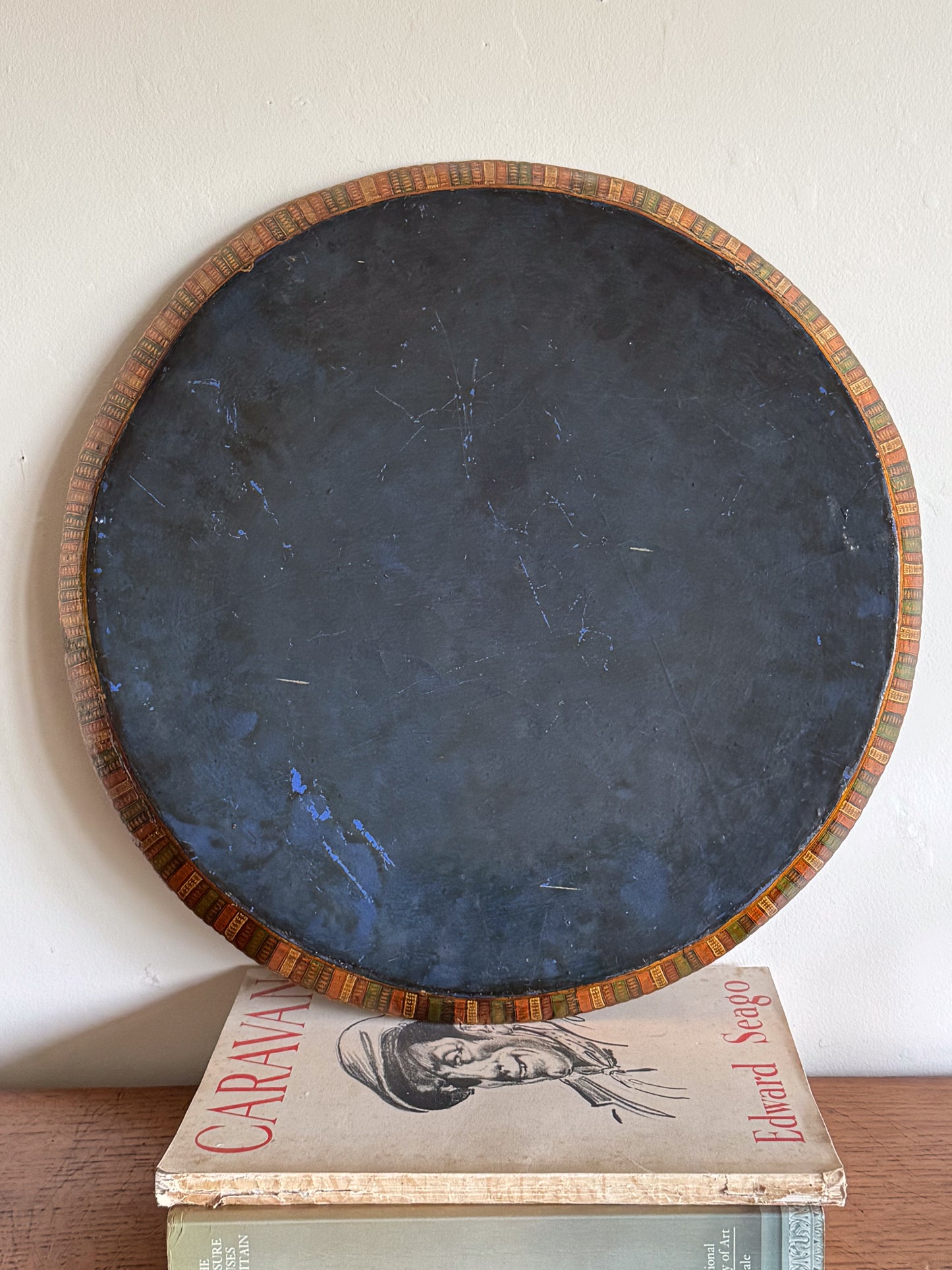 A 19th Century Indian Lacquered Papier Mâché Tray